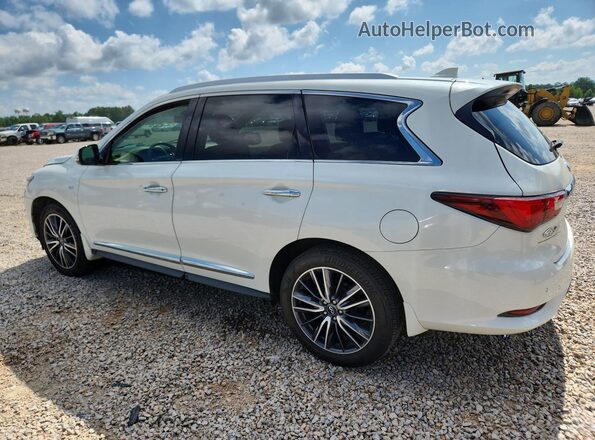 5N1DL0MN2HC507499 2017 INFINITI QX60 White Հետևի ձախ