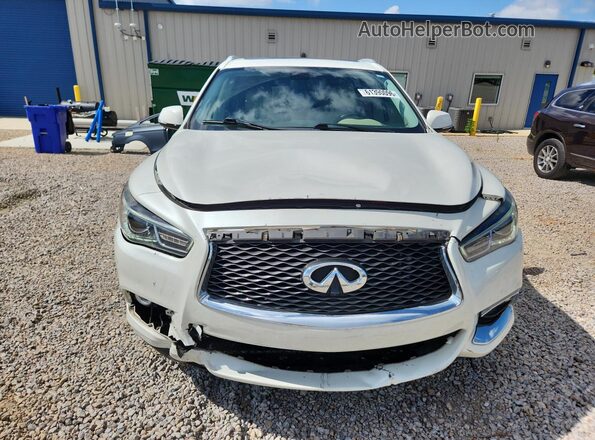 5N1DL0MN2HC507499 2017 INFINITI QX60 White Դիմացի տեսք