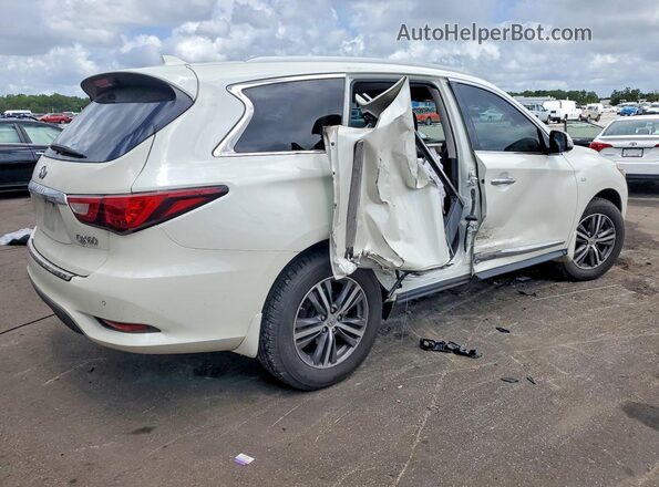 5N1DL0MN2HC515215 2017 INFINITI QX60 White Հետևի աջ