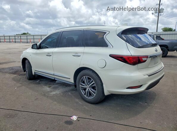 5N1DL0MN2HC515215 2017 INFINITI QX60 White Հետևի ձախ