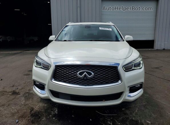 5N1DL0MN2HC515215 2017 INFINITI QX60 White Դիմացի տեսք