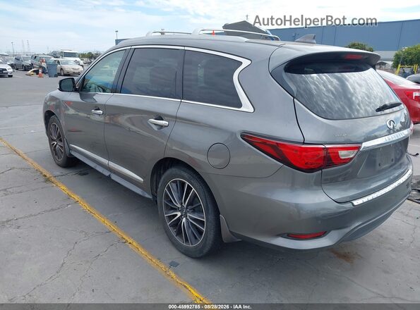 5N1DL0MN2HC521080 2017 INFINITI QX60 Gray Rear left