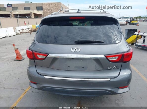 5N1DL0MN2HC521080 2017 INFINITI QX60 Gray 