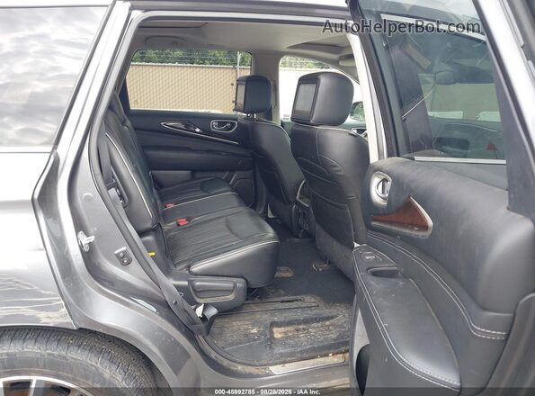 5N1DL0MN2HC521080 2017 INFINITI QX60 Gray VIN sticker view