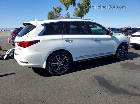 5N1DL0MN2KC527825 2019 INFINITI QX60 White Rear right