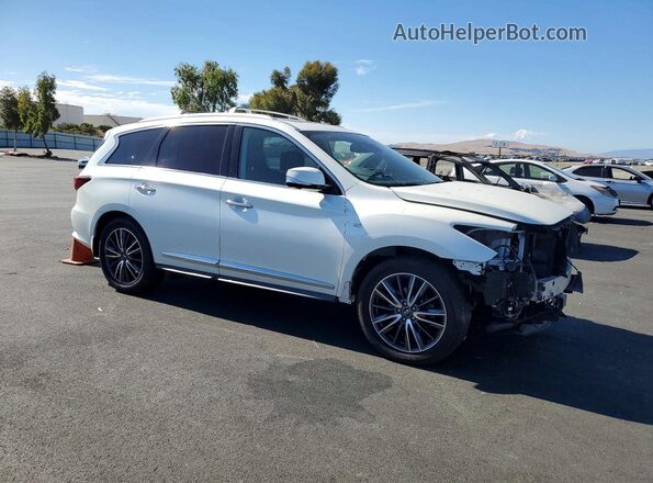 5N1DL0MN2KC527825 2019 INFINITI QX60 White Front right