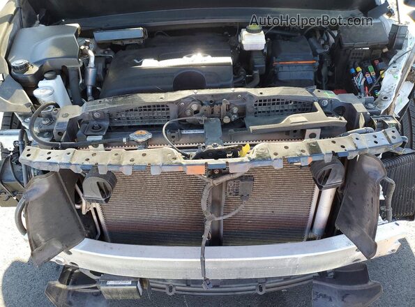 5N1DL0MN2KC527825 2019 INFINITI QX60 White Engine compartment view