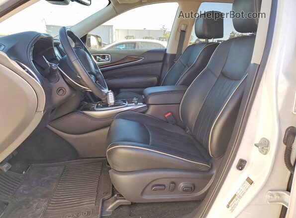 5N1DL0MN2KC527825 2019 INFINITI QX60 White Front interior view