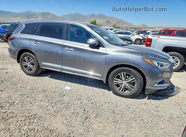 5N1DL0MN2KC555687 2019 INFINITI QX60 Угольный Передняя правая четверть