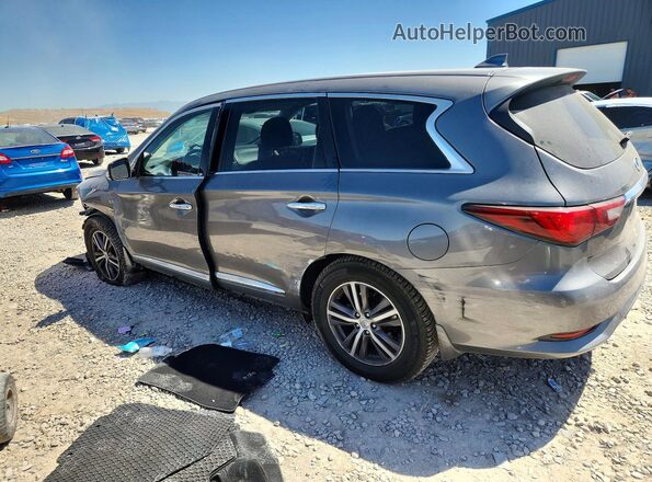 5N1DL0MN2KC555687 2019 INFINITI QX60 Угольный Задняя левая четверть
