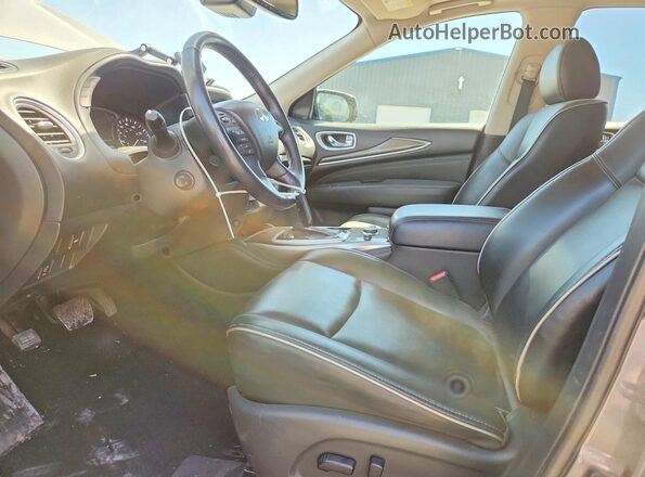 5N1DL0MN2KC555687 2019 INFINITI QX60 Угольный Вид салона спереди