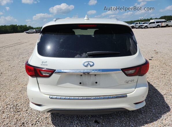 5N1DL0MN2LC505339 2020 INFINITI QX60 White Widok z tyłu