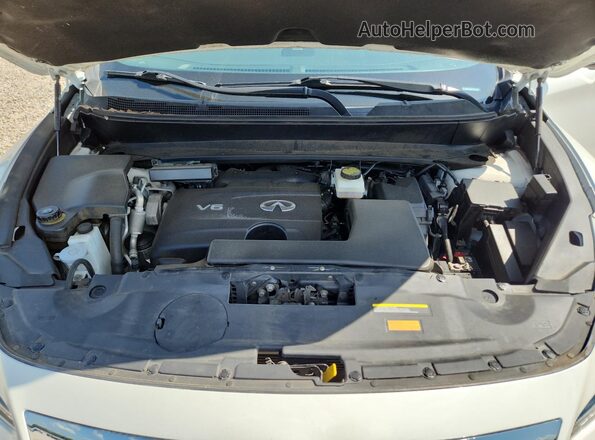 5N1DL0MN2LC505339 2020 INFINITI QX60 White Widok komory silnika