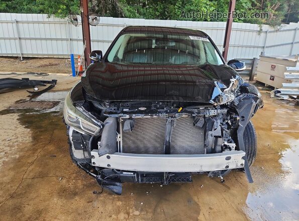 5N1DL0MN2LC523615 2020 INFINITI QX60 Black წინა ხედი