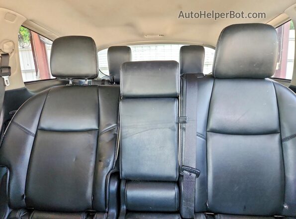 5N1DL0MN2LC523615 2020 INFINITI QX60 Black უკანა სავარძლების ხედი