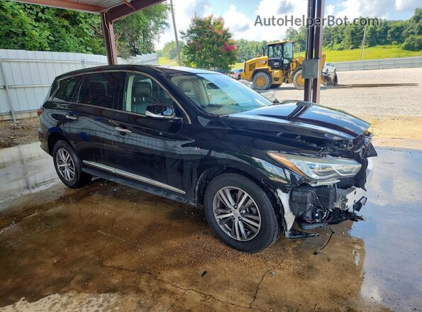5N1DL0MN2LC523615 2020 INFINITI QX60 Black წინა მარჯვენა