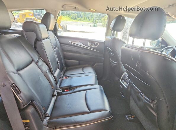 5N1DL0MN2LC523615 2020 INFINITI QX60 Black უკანა სალონის ხედი