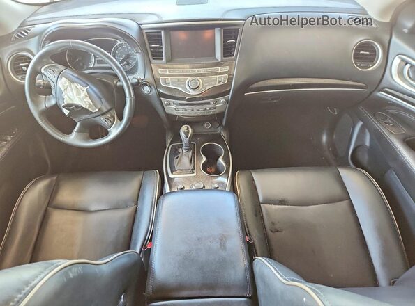 5N1DL0MN2LC523615 2020 INFINITI QX60 Black წინა პანელის ხედი