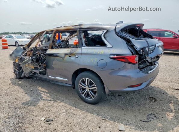 5N1DL0MN3HC510119 2017 INFINITI QX60 Gray Tył lewy