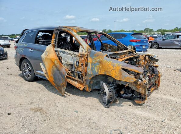5N1DL0MN3HC510119 2017 INFINITI QX60 Gray Przód prawy