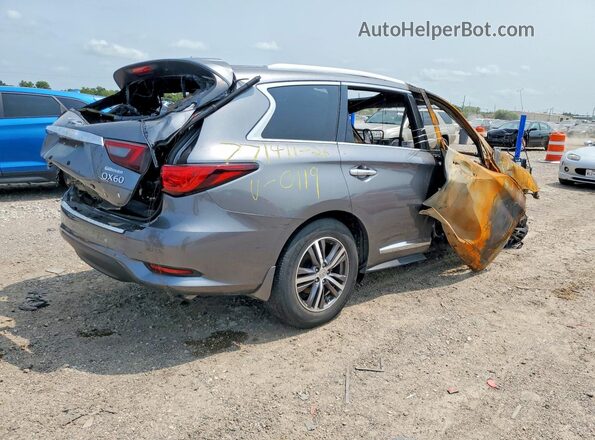 5N1DL0MN3HC510119 2017 INFINITI QX60 Gray Tył prawy