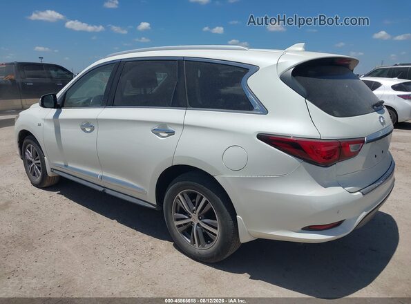 5N1DL0MN3HC543315 2017 INFINITI QX60 White უკანა მარცხენა
