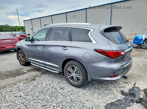 5N1DL0MN3HC544187 2017 INFINITI QX60 Gray Tył lewy