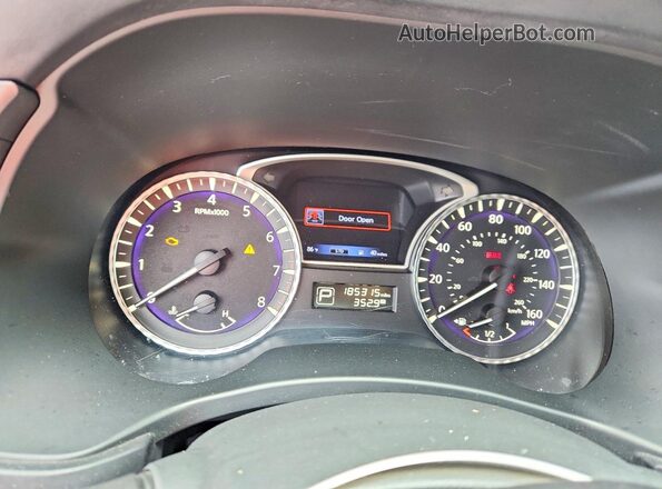 5N1DL0MN3HC544187 2017 INFINITI QX60 Gray Սարքավորումների վահանակի տեսք