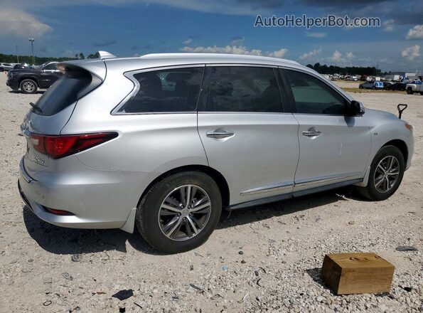 5N1DL0MN3KC503565 2019 INFINITI QX60 Silver Հետևի աջ