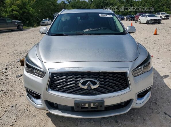 5N1DL0MN3KC503565 2019 INFINITI QX60 Silver Դիմացի տեսք