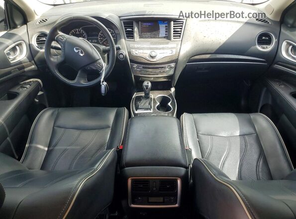 5N1DL0MN3KC503565 2019 INFINITI QX60 Silver Առջևի վահանակի տեսք
