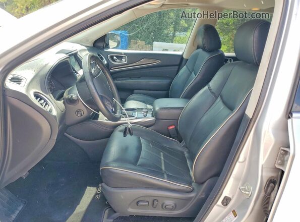 5N1DL0MN3KC503565 2019 INFINITI QX60 Silver Սալոնի դիմացի տեսք