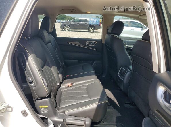 5N1DL0MN3KC503565 2019 INFINITI QX60 Silver Սալոնի հետևի տեսք