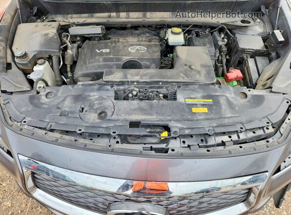 5N1DL0MN3KC507938 2019 INFINITI QX60 Gray უკანა სალონის ხედი