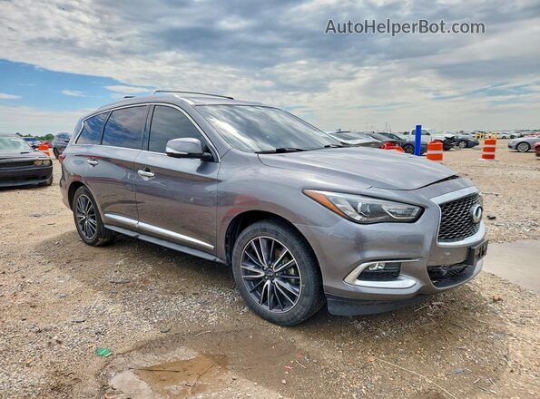 5N1DL0MN3KC507938 2019 INFINITI QX60 Gray წინა მარჯვენა
