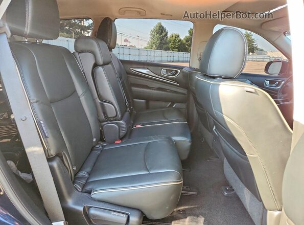 5N1DL0MN3KC522200 2019 INFINITI QX60 Blue Սալոնի հետևի տեսք