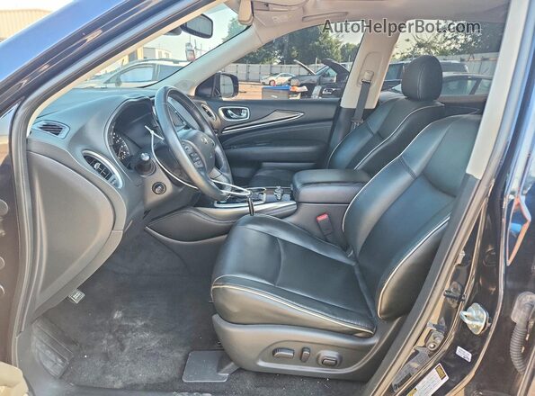 5N1DL0MN3KC522200 2019 INFINITI QX60 Blue Սալոնի դիմացի տեսք