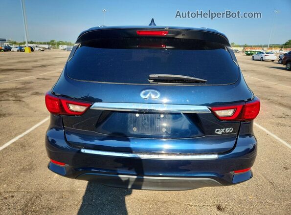 5N1DL0MN3KC522200 2019 INFINITI QX60 Blue Հետևի տեսք