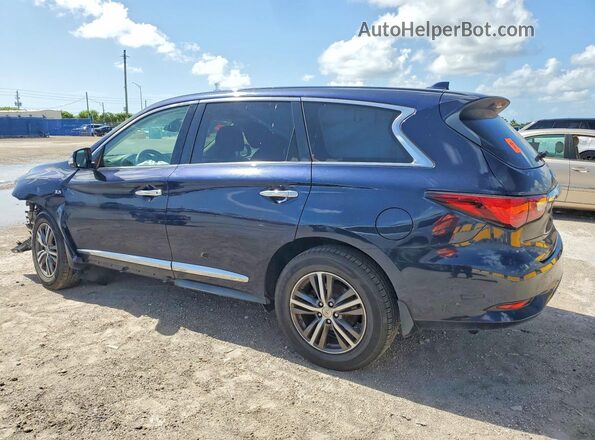 5N1DL0MN3KC534184 2019 INFINITI QX60 Blue Задня ліва чверть