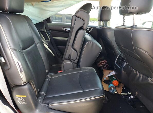 5N1DL0MN3KC534184 2019 INFINITI QX60 Blue Вид задніх сидінь