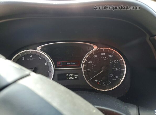 5N1DL0MN3KC534184 2019 INFINITI QX60 Blue Вид щитка приладів