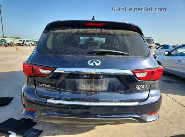 5N1DL0MN3KC552779 2019 INFINITI QX60 Blue Հետևի տեսք