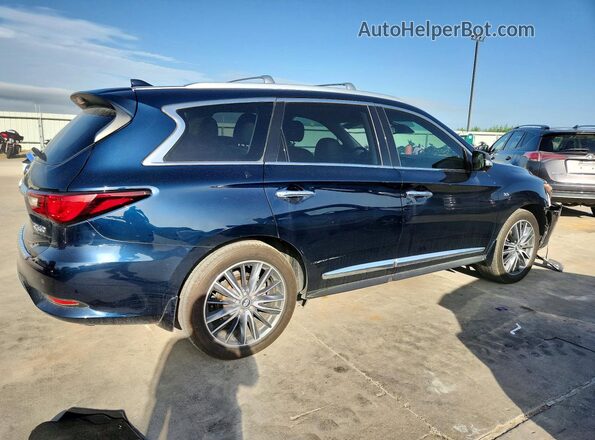 5N1DL0MN3KC552779 2019 INFINITI QX60 Blue Հետևի աջ