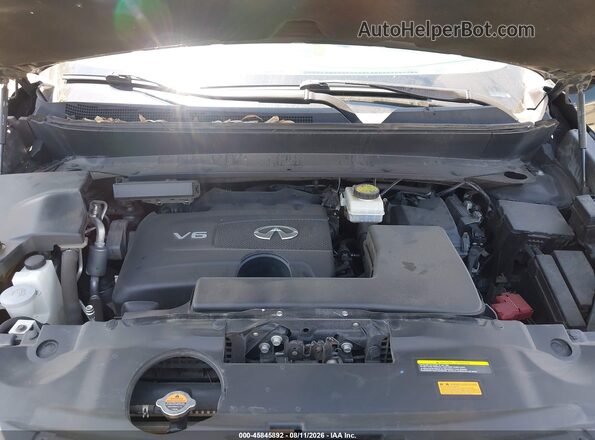 5N1DL0MN3KC556380 2019 INFINITI QX60 Black Rear view