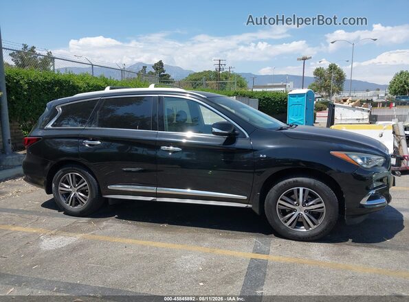5N1DL0MN3KC556380 2019 INFINITI QX60 Black Rear interior view