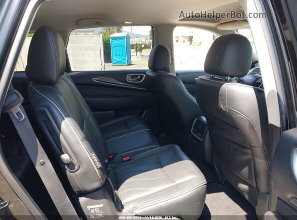 5N1DL0MN3KC556380 2019 INFINITI QX60 Black VIN sticker view