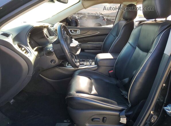 5N1DL0MN3KC558842 2019 INFINITI QX60 Black Սալոնի դիմացի տեսք