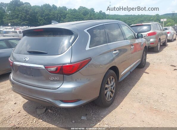 5N1DL0MN3LC507603 2020 INFINITI QX60 Серый Задняя правая четверть