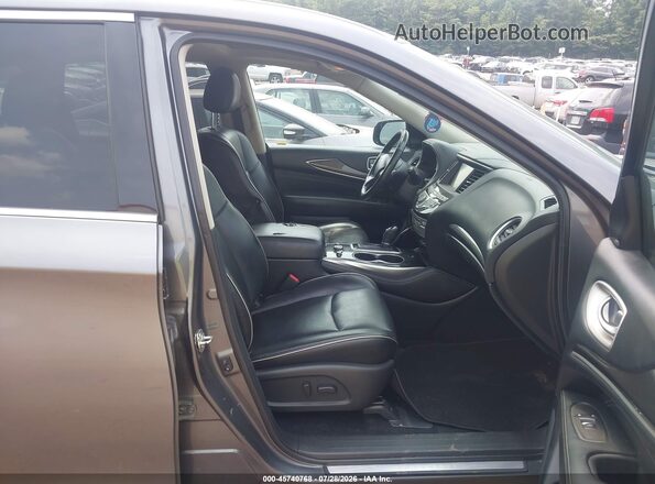 5N1DL0MN3LC507603 2020 INFINITI QX60 Серый Вид салона спереди