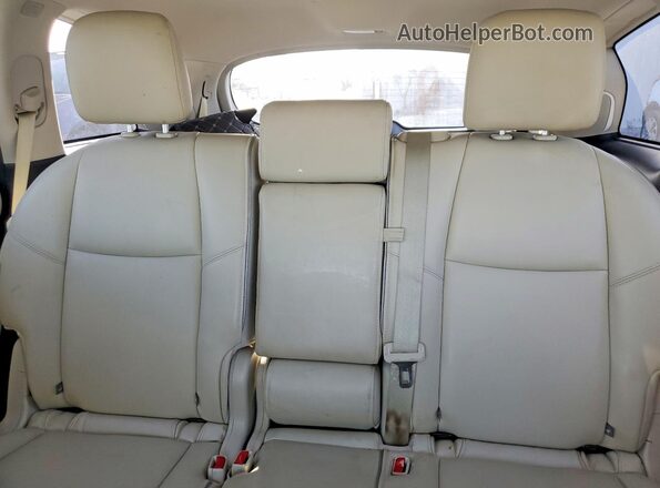 5N1DL0MN3LC507861 2020 INFINITI QX60 Silver Вид задніх сидінь
